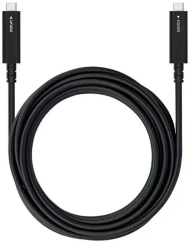 Sharp 100016091 USB-C to USB-C 5m Sort