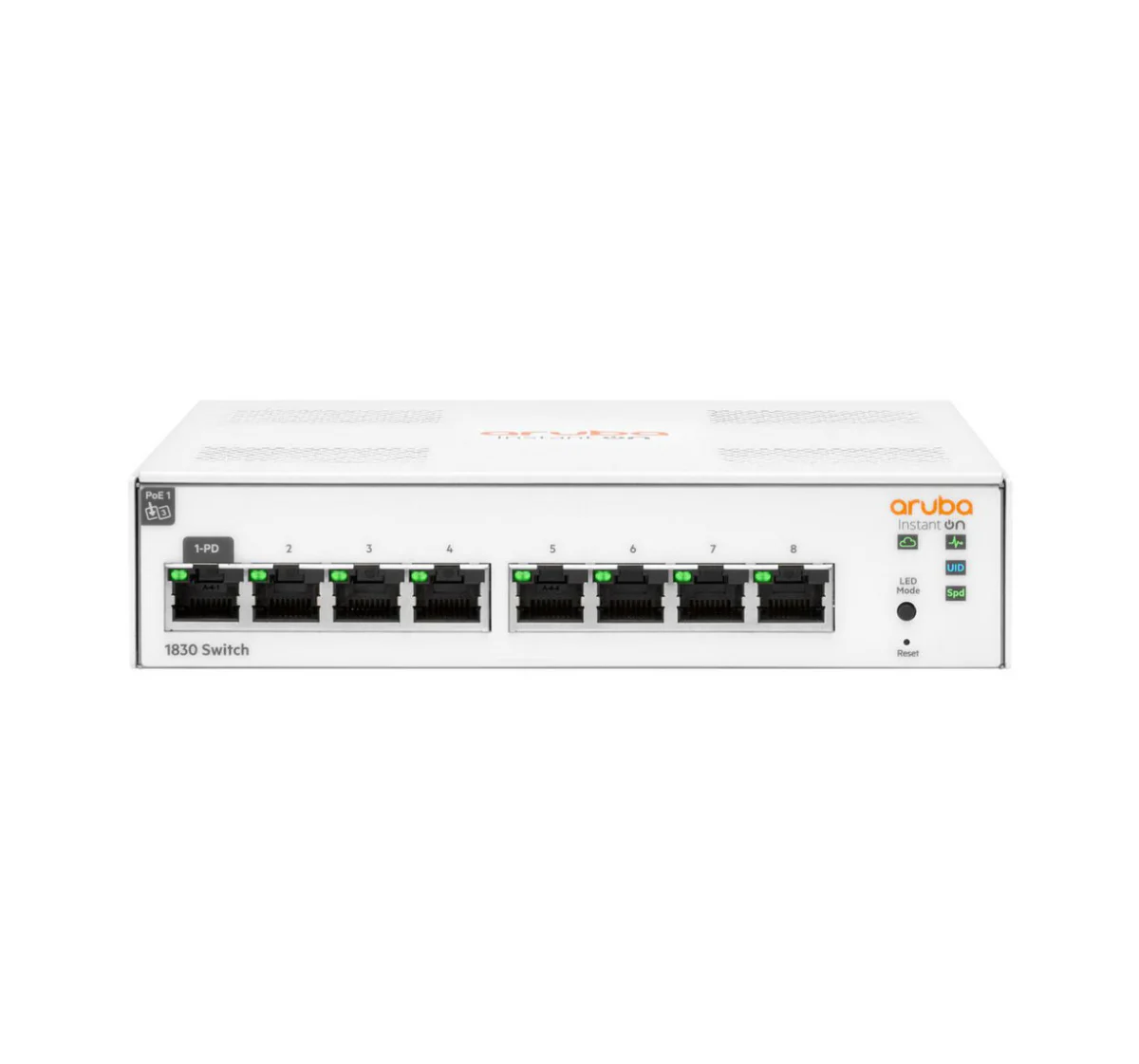 HPE Aruba Instant On 1830 8G Switch 8-porte Gigabit