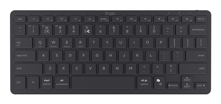 Trust Nado II Tastatur Trådløs Tysk
