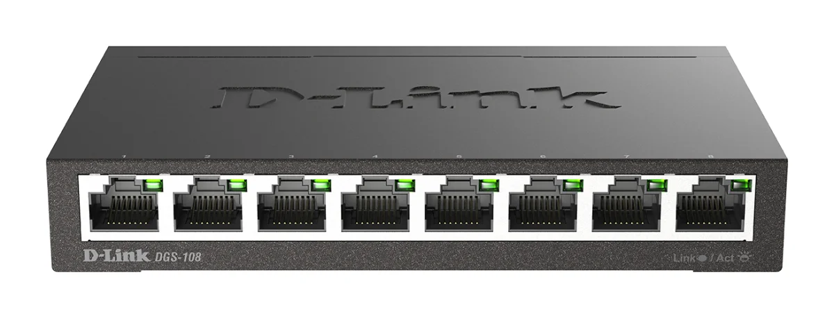 D-Link DGS 108 Switch 8-porte Gigabit