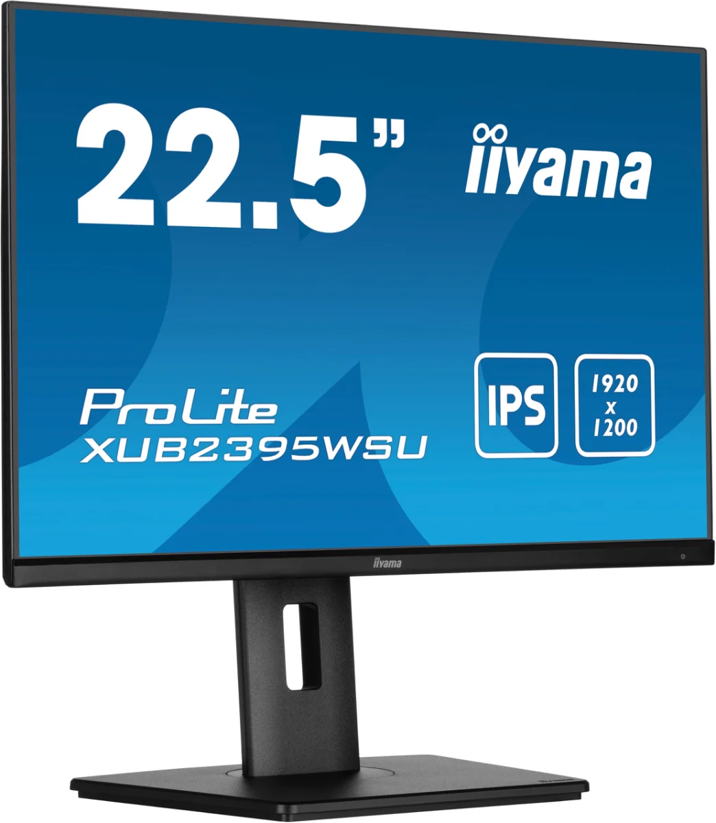 iiyama ProLite XUB2395WSU-B5 23 IPS 1920 x 1200 (WUXGA) VGA (HD-15) HDMI DisplayPort 75Hz