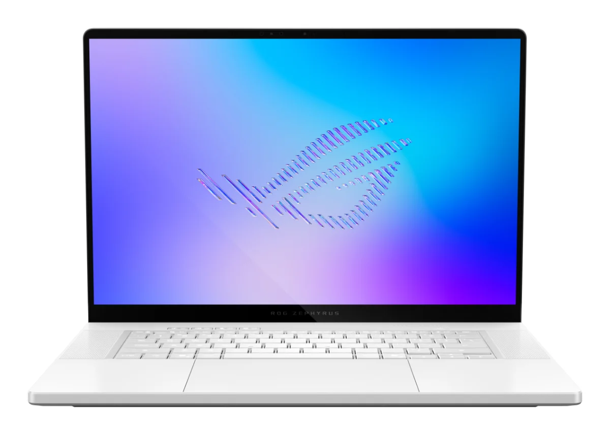 ASUS ROG Zephyrus G16 GU606AR-TB011W Intel Core Ultra 9 386H Laptop 40,6 cm (16) WQXGA 32 GB LPDDR5x-SDRAM 1 TB SSD NVIDIA GeForce RTX 5070 Ti Wi-Fi 7 (802.11be) Windows 11 Home Hvid QWERTZ Tysk