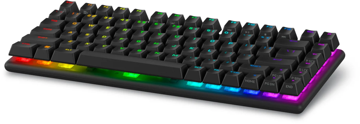 Alienware Pro Wireless Gaming Keyboard Tastatur Mekanisk AlienFX per-nøgle RGB/16,8 millioner farver Trådløs Kablet USA