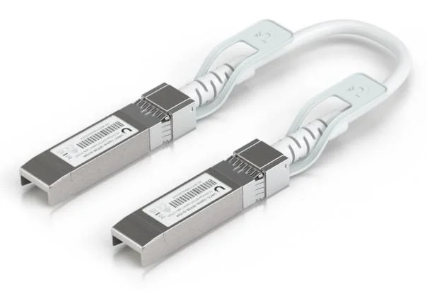 Ubiquiti UniFi 15cm 25GBase-kabel til direkte påsætning Hvid