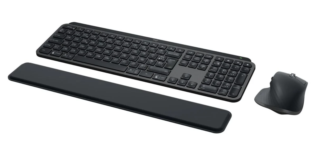 Logitech MX Keys Combo for Business Sæt med mus og tastatur Saks Ja Trådløs Fransk