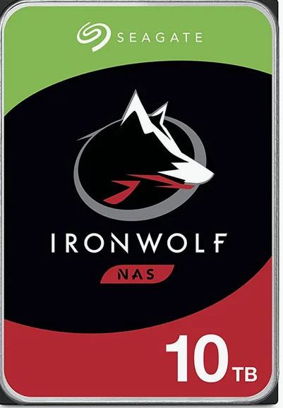 Seagate IronWolf Harddisk ST10000VN000 10TB 3.5 SATA-600 7200rpm