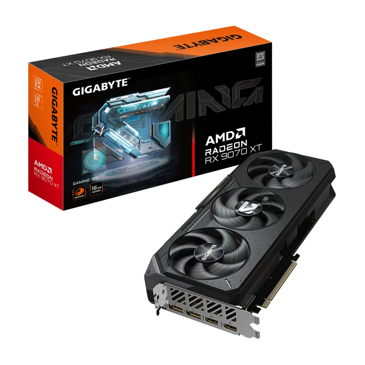 Gigabyte AMD Radeon RX 9070 XT 16GB GDDR6 SDRAM