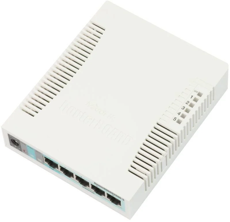MikroTik RB260GS Switch 6-porte Gigabit