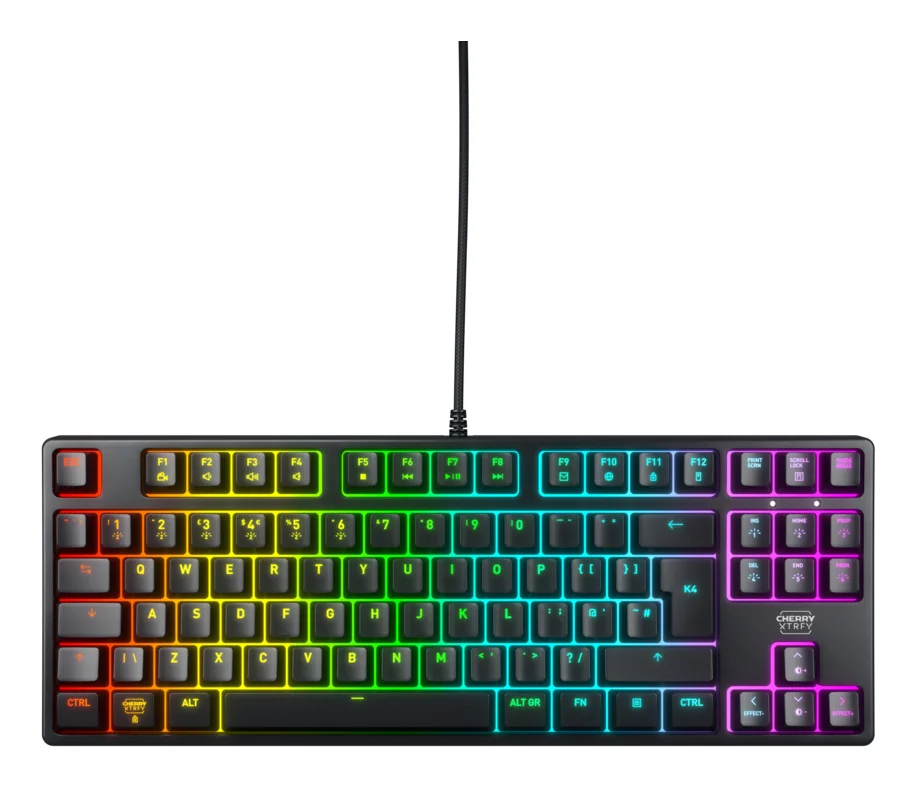 CHERRY XTRFY K4V2 Tastatur Mekanisk RGB Kablet UK