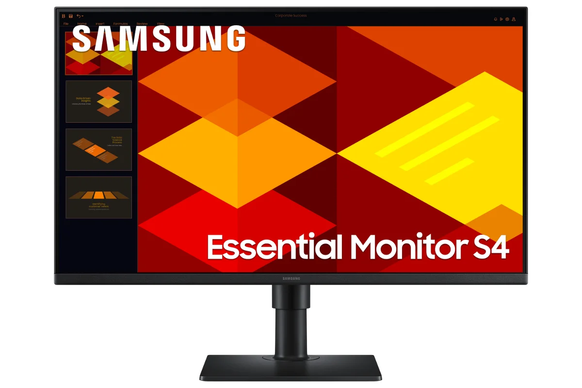Samsung Essential Monitor S4 S40GD 27 IPS 1920 x 1080 (Full HD) HDMI DisplayPort 100Hz