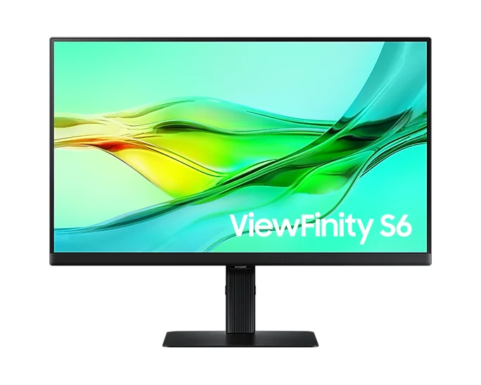 Samsung ViewFinity S6 S24D604UEU 24 IPS 2560 x 1440 (2K) HDMI DisplayPort USB-C 100Hz Dockingskærm