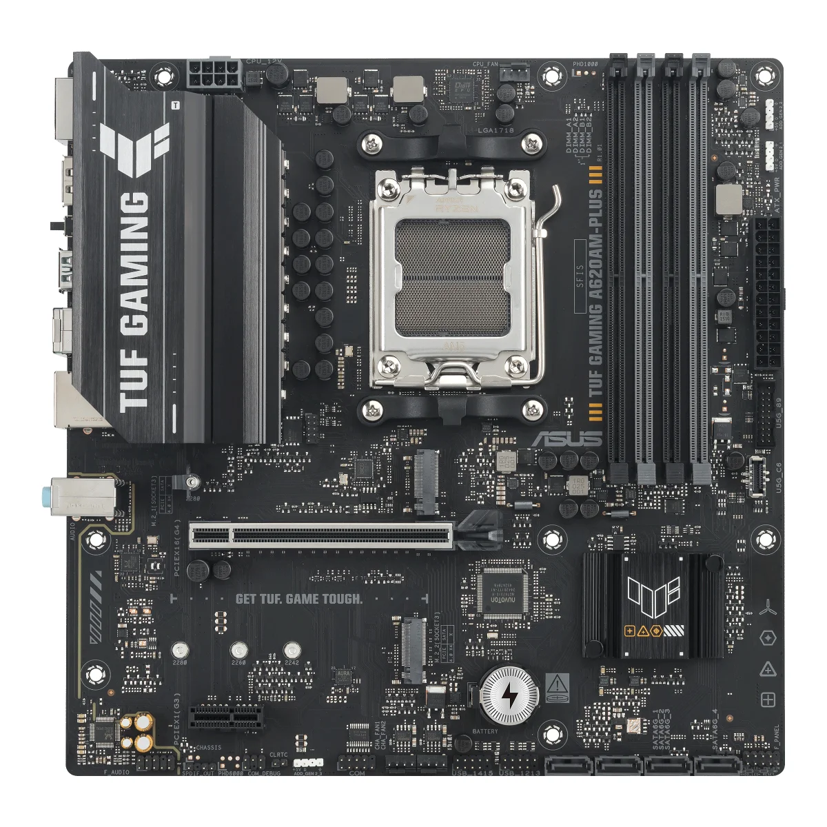 ASUS TUF GAMING A620AM-PLUS Micro ATX Socket AM5 AMD A620A