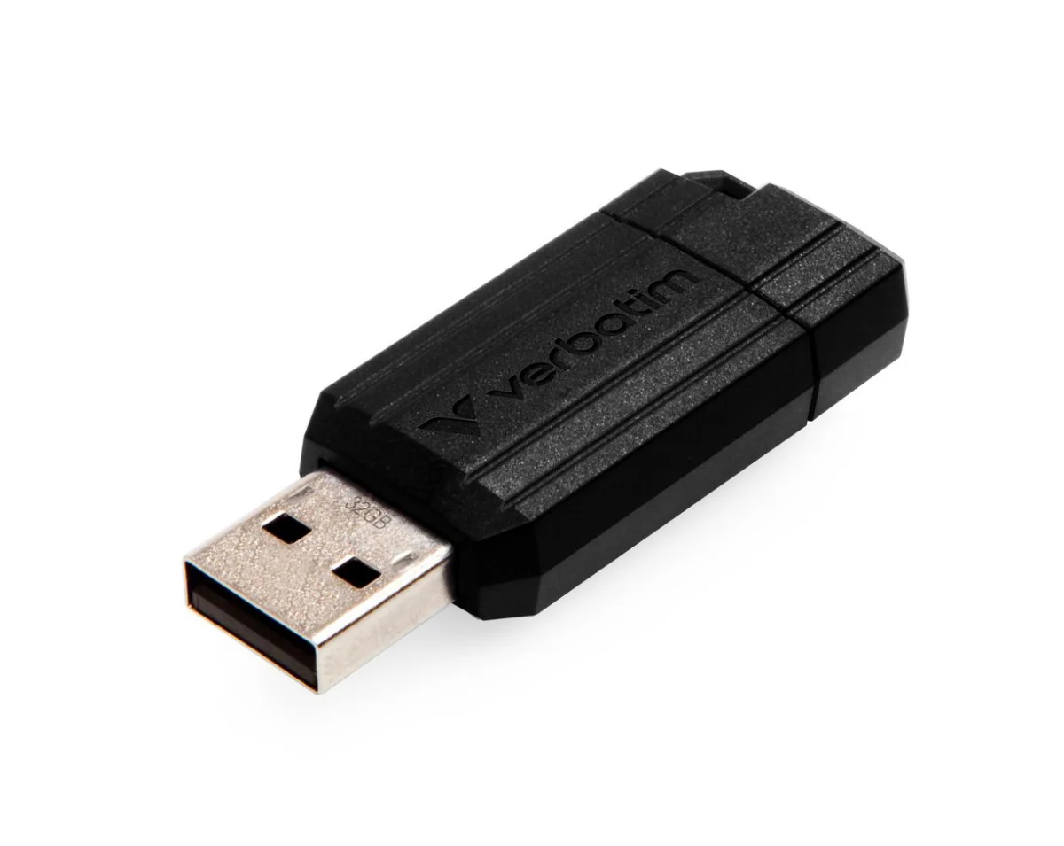 Verbatim PinStripe USB Drive 32GB USB 2.0 USB stick Sort