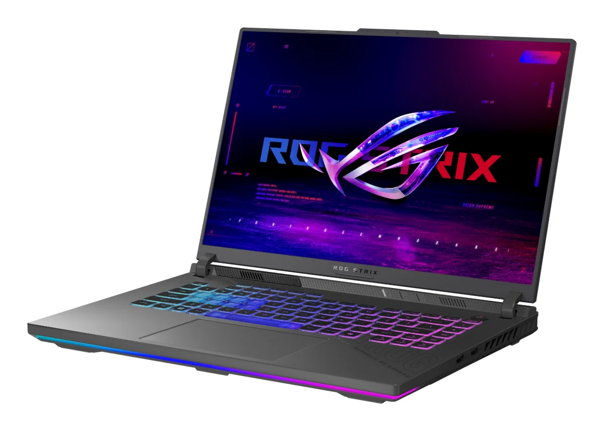 ASUS ROG Strix G16 G614PR-RV164W 16 1920 x 1200 (WUXGA) 8940HX 16GB 512GB AMD Radeon 610M Windows 11 Home