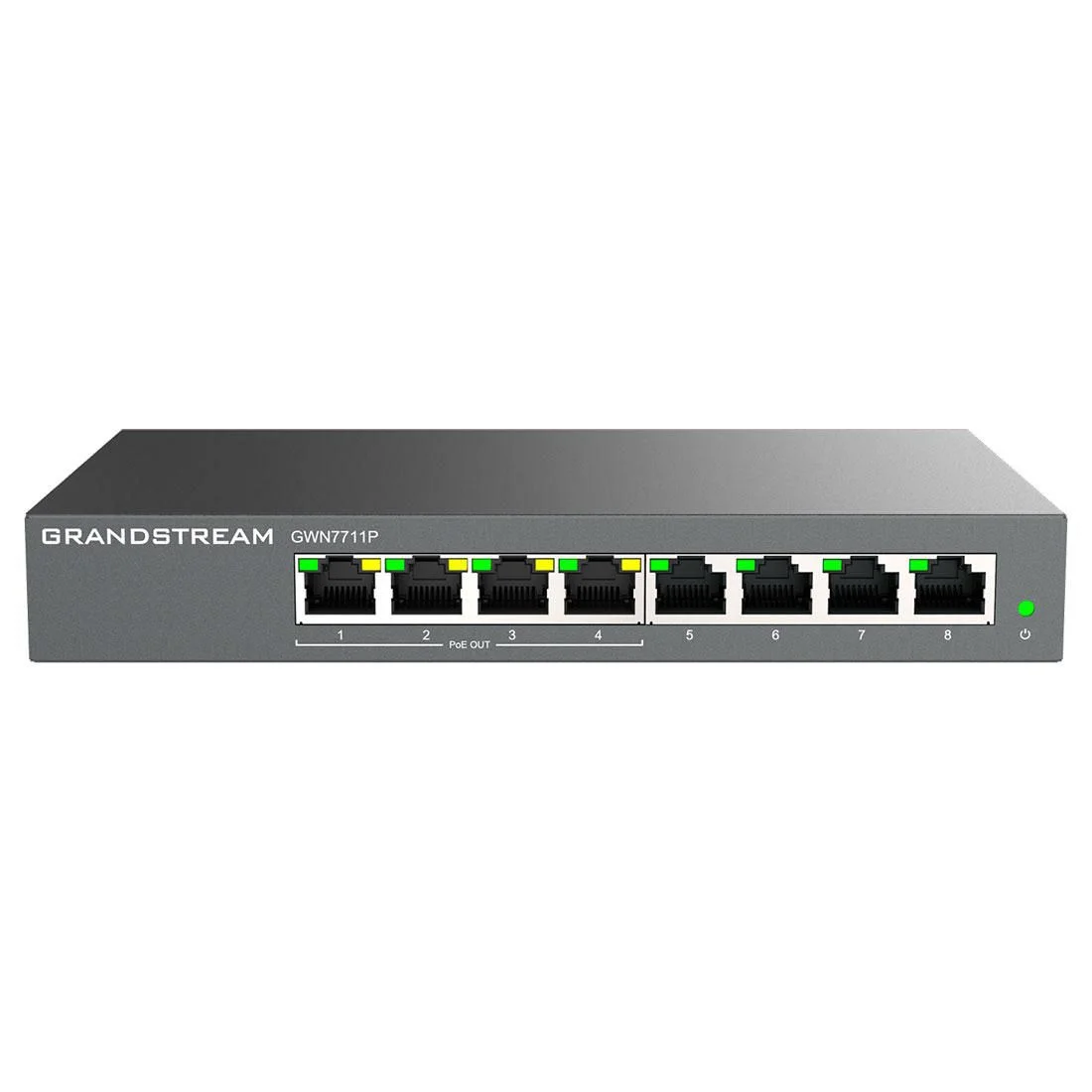 Grandstream GWN7711 Series GWN7711P Switch 8-porte Gigabit Ethernet PoE