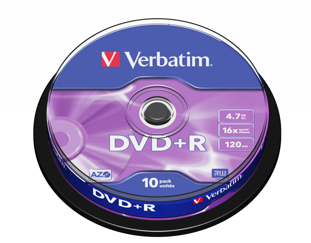 Verbatim DataLife 10x DVD+R 4.7GB