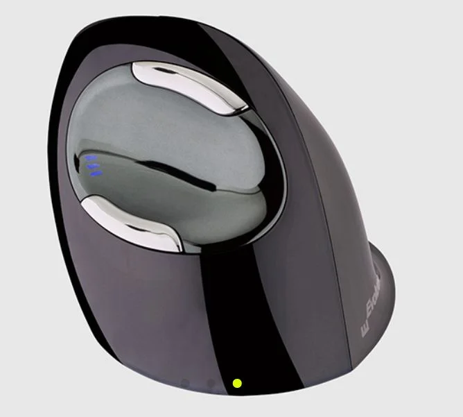 Evoluent VerticalMouse D Small Laser Trådløs Sort Grå