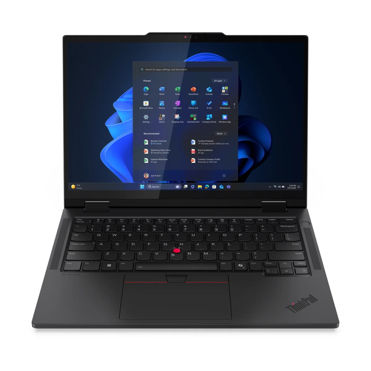 Lenovo ThinkPad T14s 2-in-1 Gen 1 21R3 14 1920 x 1200 (WUXGA) 255U 32GB 1TB Intel Graphics Windows 11 Pro