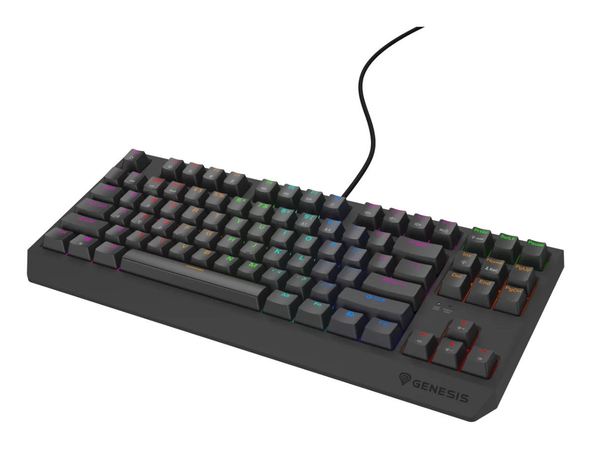 GENESIS Thor 230 TKL Lite Tastatur Mekanisk RGB Kablet Engelsk