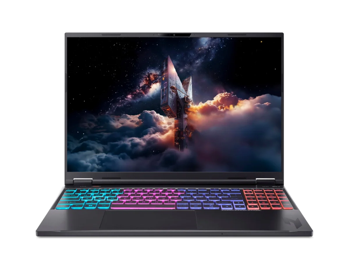 Acer Nitro 16 AN16-A91 16 2560 x 1600 Ryzen 9 - 9955HX3D 16GB 1.024TB NVIDIA GeForce RTX 5070 / AMD Radeon 610M Windows 11 Home