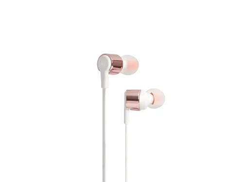JBL T210 Kablet Earbuds Guld Pink Hvid