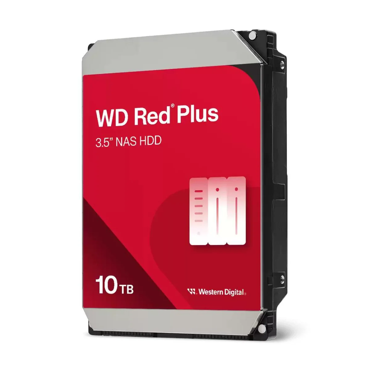 WD Red Plus Harddisk WD100EFGX 10TB 3.5 Serial ATA-600 7200rpm