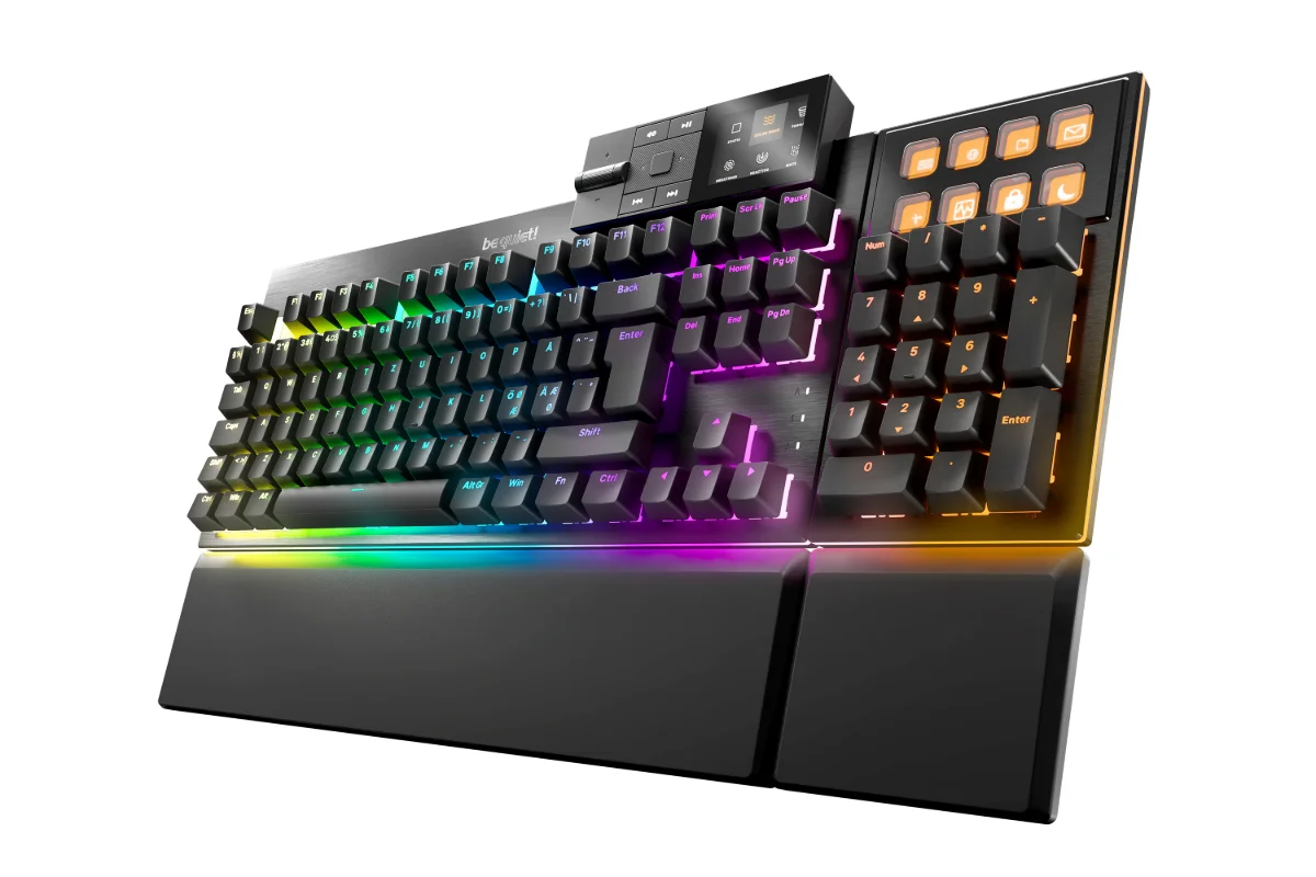 be quiet! Dark Mount Tastatur Mekanisk Per-tast RGB Kablet Tysk