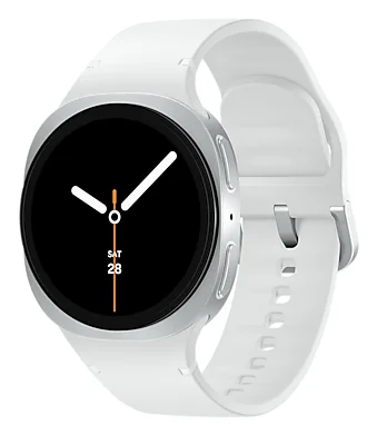 Samsung Galaxy Watch8 40 mm Sølv Hvid SmartWatch