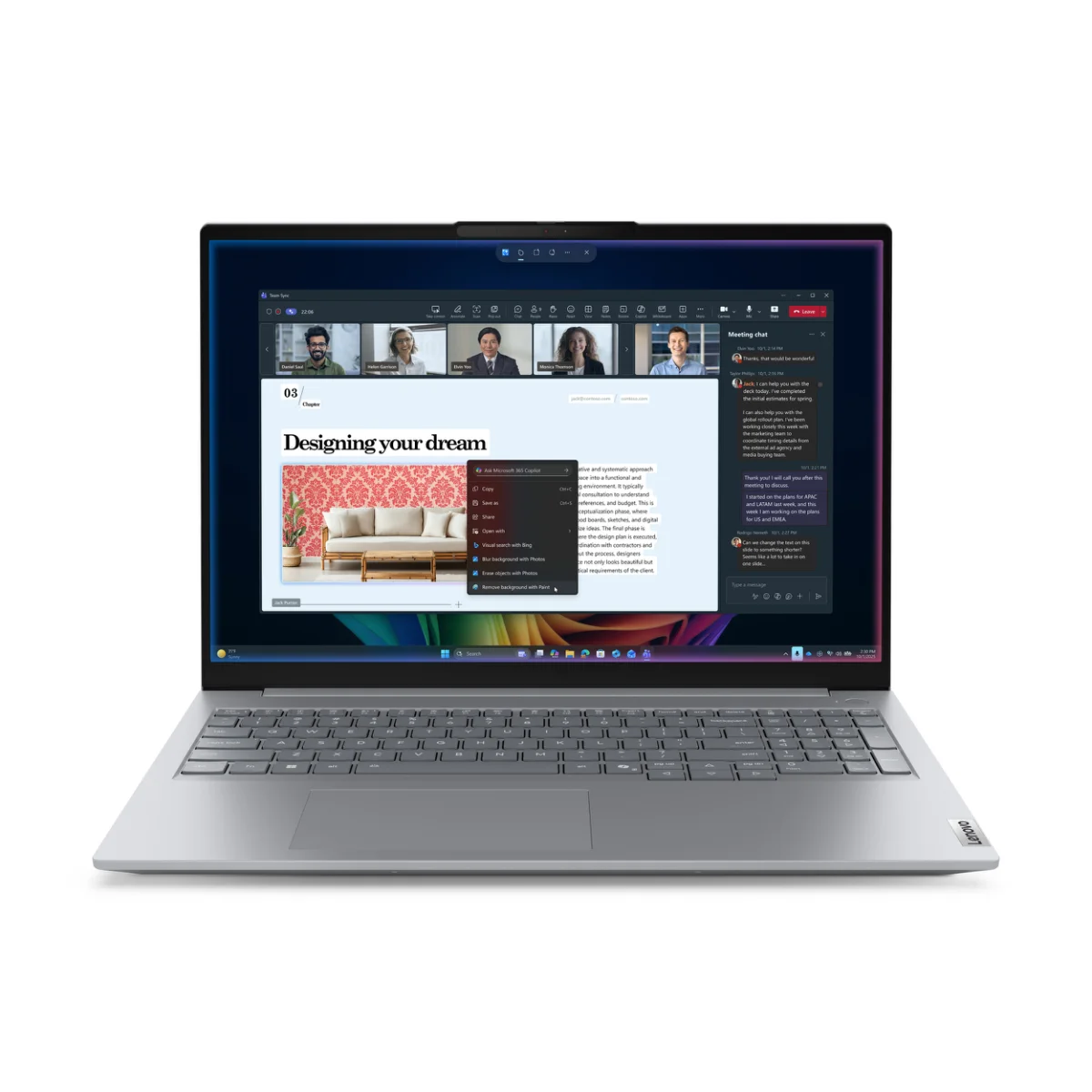 Lenovo ThinkBook 16 G9 IPL Copilot+ PC 16 1920 x 1200 (WUXGA) 325 32GB 1TB Intel Graphics Windows 11 Pro