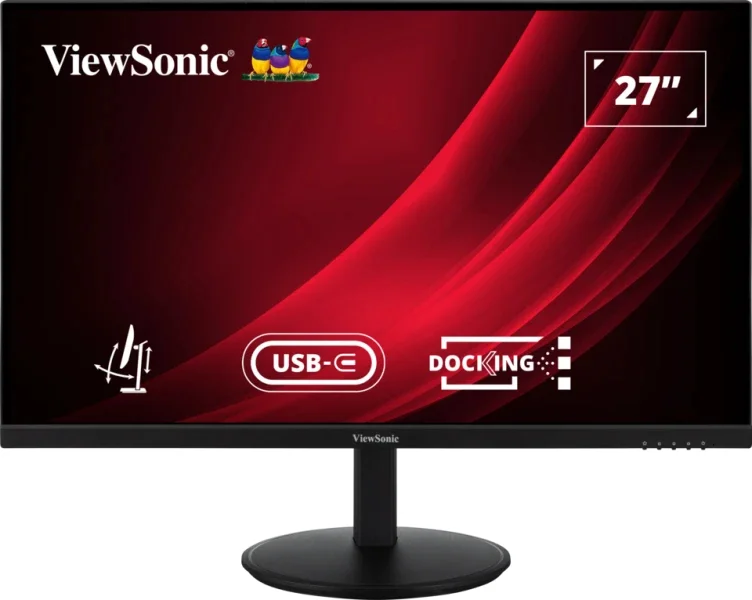 ViewSonic VG2709U-2K 27 IPS 2560 x 1440 (2K) HDMI DisplayPort USB-C 100Hz Dockingskærm