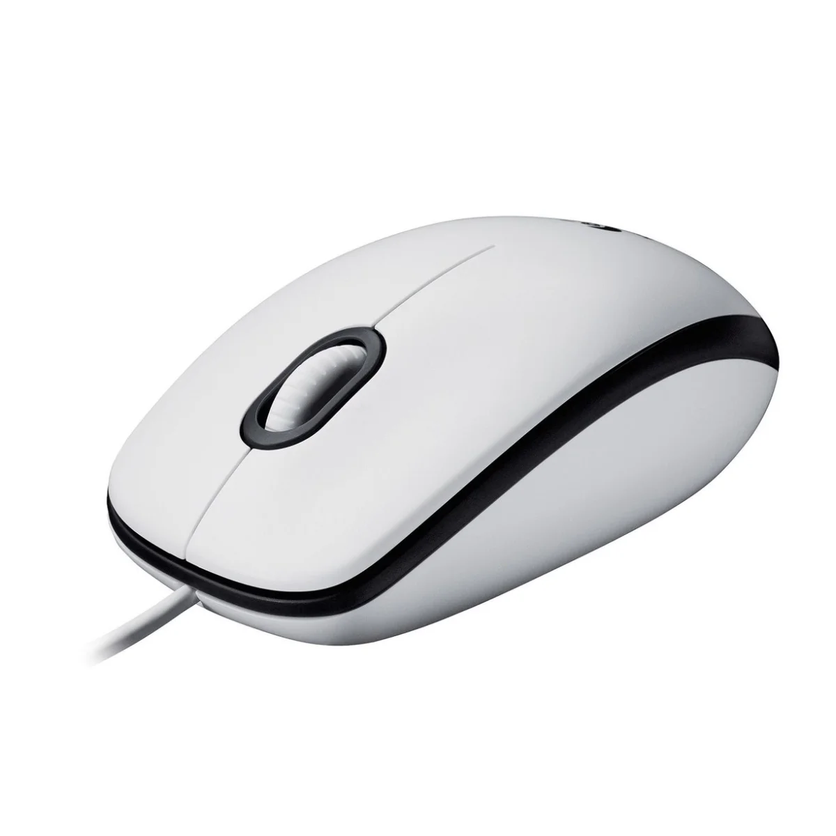 Logitech M100 Optisk Kablet Hvid