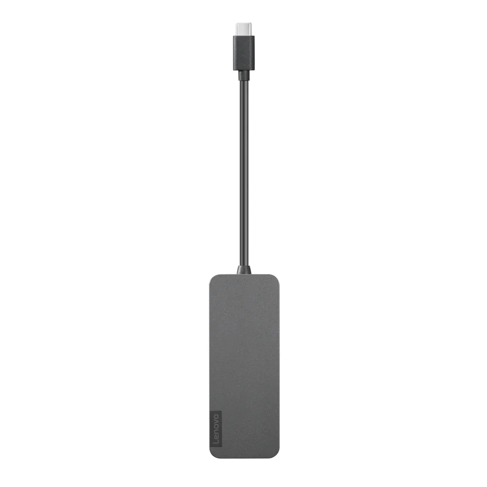 Lenovo USB-C to 4 Port USB-A Hub Grå