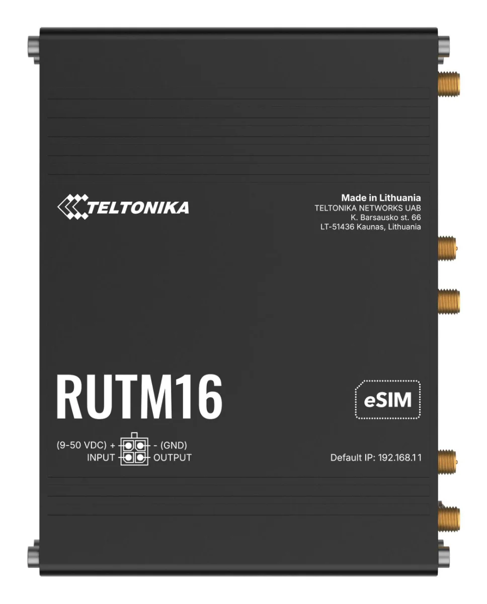 Teltonika RUTM16 4G Router Desktop