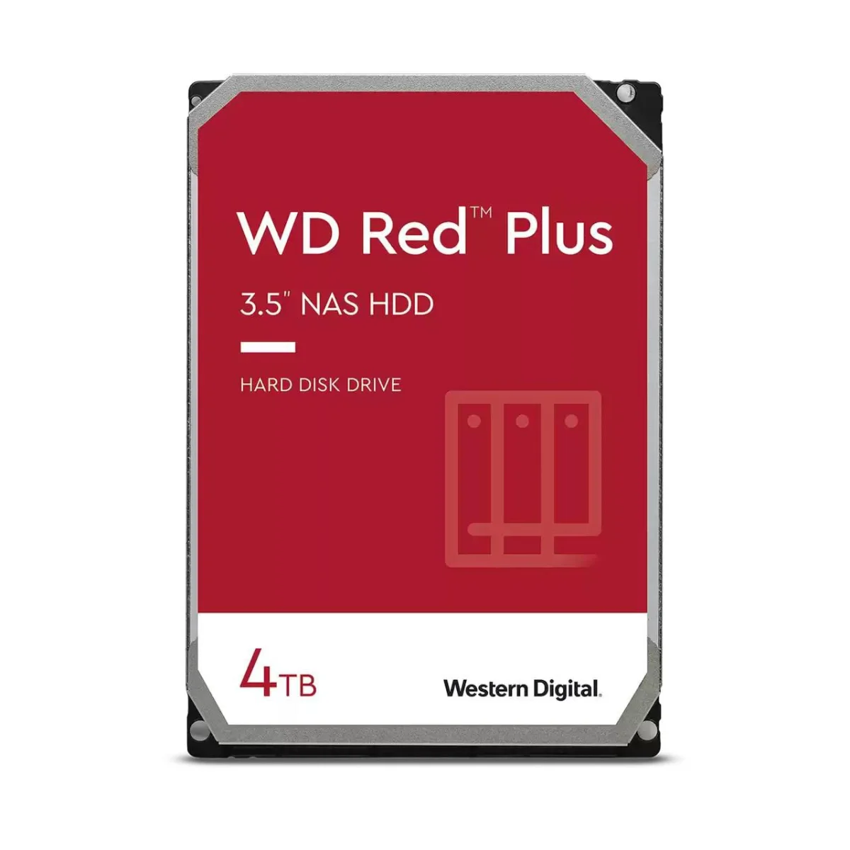 WD Red Harddisk WD40EFPX 4TB 3.5 SATA-600 5400rpm
