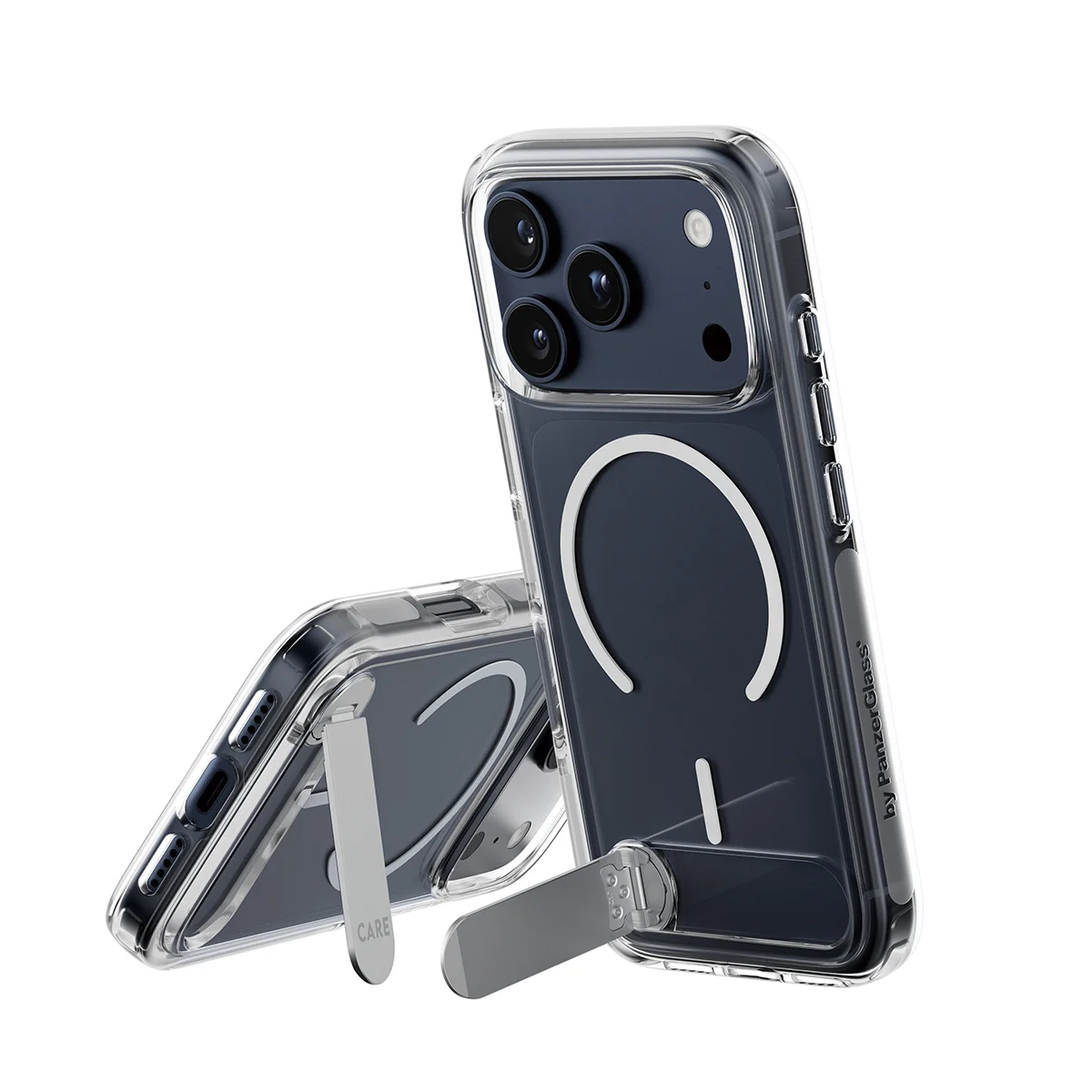 CARE by PanzerGlass Beskyttelsescover Polycarbonat (PC) Termoplastisk polyuretan (TPU) Apple iPhone 17 Pro, 18 Pro