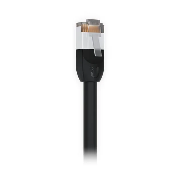Ubiquiti UISP CAT 5e Afskærmet parsnoet (STP) 3m Patchkabel Sort