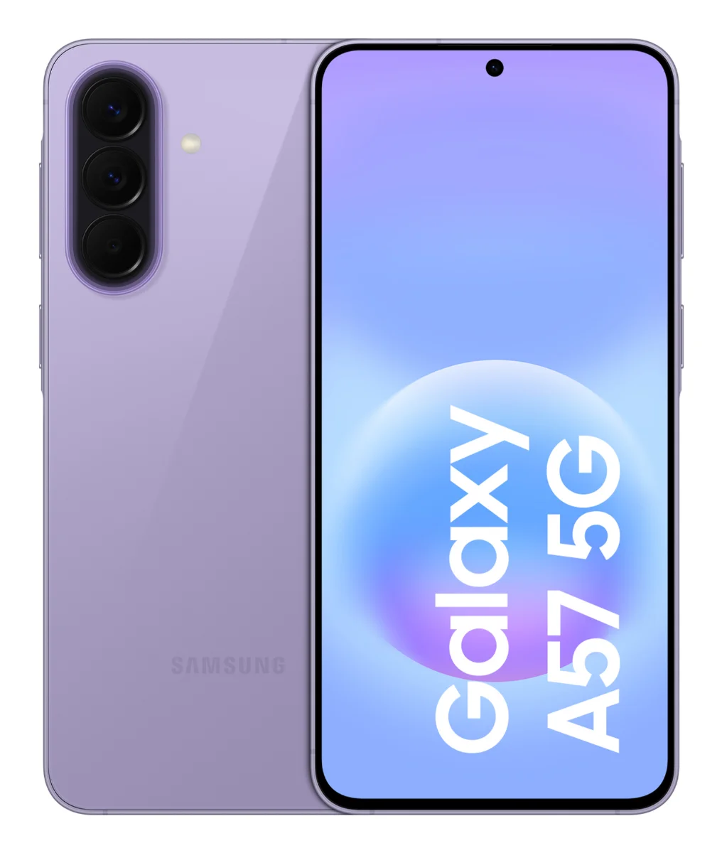 Samsung Galaxy A57 6.7 128GB Fantastisk syren Lilla