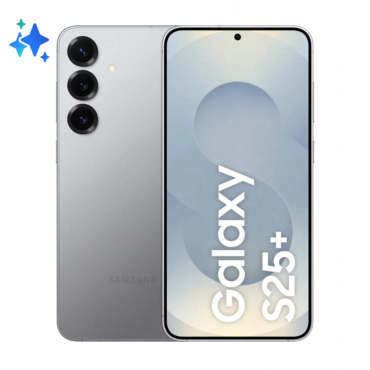 Samsung Galaxy S25+ 6.7 256GB Silver shadow Sølv