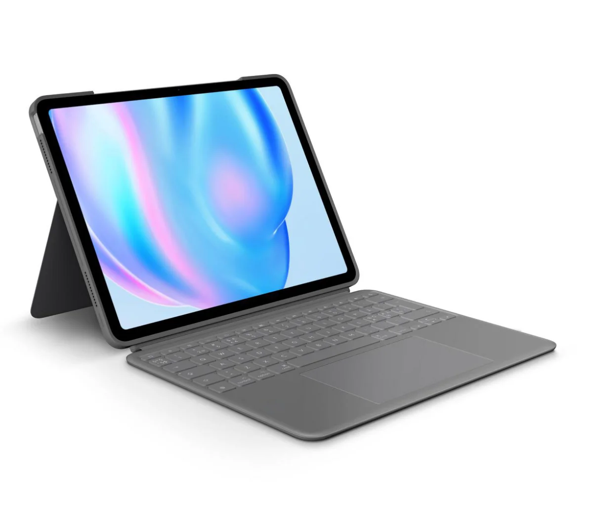 Logitech Combo Touch Tastatur og folio-kasse Saks 16-niveau Kablet Nordisk (dansk/finsk/norsk/svensk) Apple 13-inch iPad Air (M2, M3)